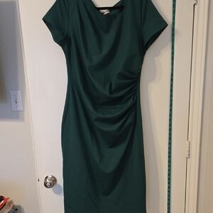 VfEmage Teal Midi Dress